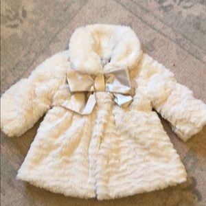 Saks Fifth Avenue Widgeon Faux Fur Coat